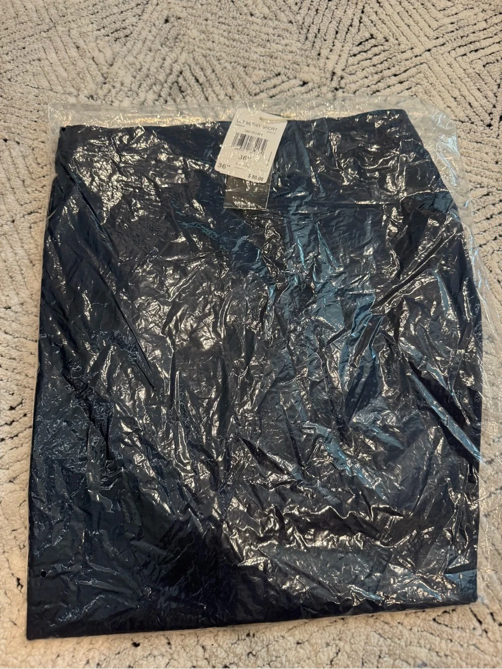 Men's Navy Performance Stretch Shorts